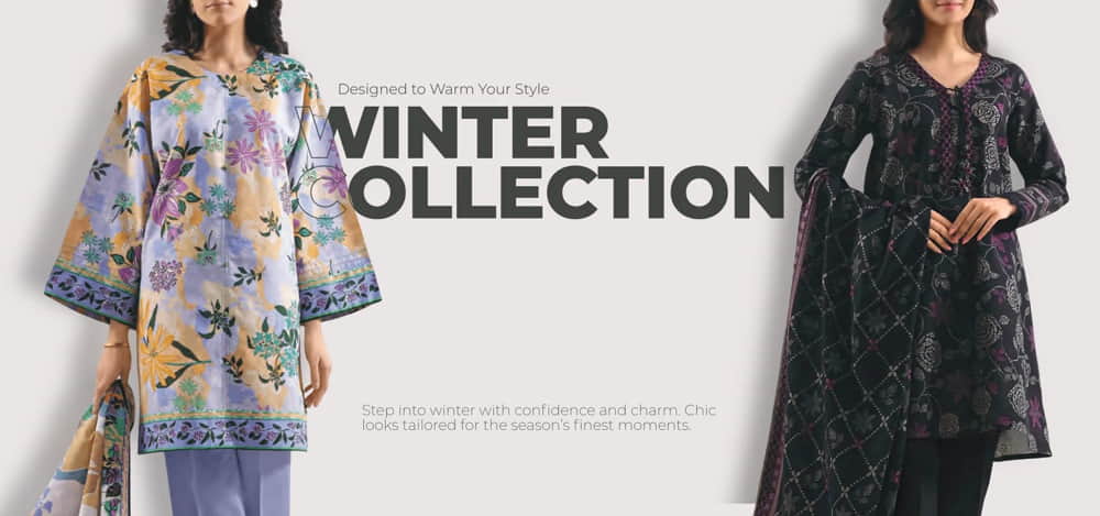 Haq Baba - Women Unstitched Winter Trend 2026