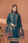 3 Pieces - Regalia Unstitched Zinc Fancy Zari Dupatta Printed Shirt Lawn Suit