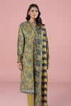 3 Pieces - Sapphire Unstitched Golden Printed Lawn Suit