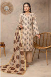 3 Pieces - Regalia Unstitched Skin Fancy Zari Dupatta Printed Shirt Lawn Suit