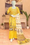 3 Pieces - Murashee Unstitched Lemon Printed Lawn Suit