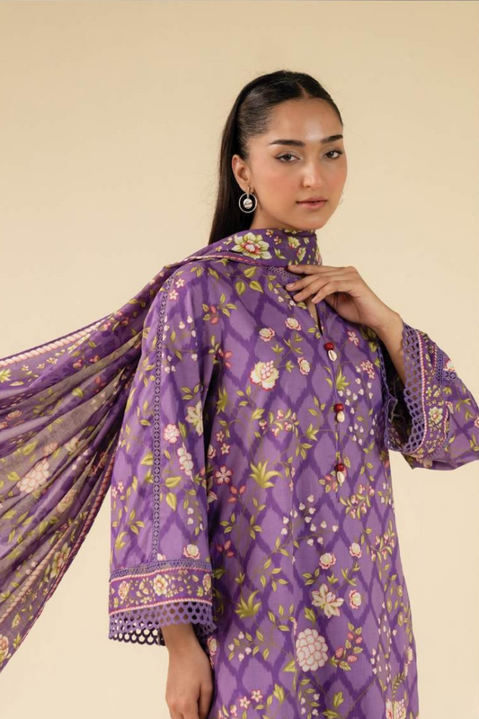 3 Pieces - Beyond East Unstitched Falsa Printed Lawn Suit