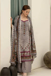 3 Pieces - Marooj Unstitched Grey BanaDora Linen Suit