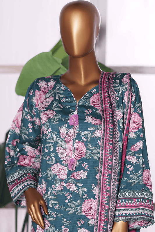 3 Pieces - Riwayat Unstitched Zink Dobby Viscose Suit