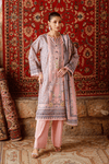 3 Pieces - GulAhmad Unstitched Soft Pink Printed Lawn Suit