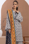 3 Pieces - Regalia Unstitched Skin Printed Lawn Suit