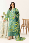 3 Pieces - Haya By Legends Unstitched Pale Green Printed Lawn Suit