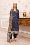 3 Pieces - Haya By Legends Unstitched Blue Printed Lawn Suit