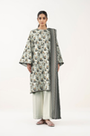 3 Pieces - Sapphire Unstitched Off-White Lawn Suit