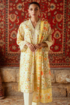 3 Pieces - GulAhmad Unstitched Yellow Printed Lawn Suit