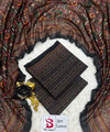 3 Pieces - Bin Saeed Unstitched Black Ladies Lawn Suit