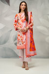 3 Pieces - Regalia Unstitched Skin Printed Khaddar Suit