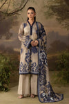 3 Pieces - Rangreza Unstitched Skin Lawn Suit