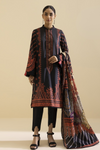 3 Pieces - Sapphire Unstitched Zinc Printed Lawn Suit
