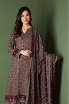 3 Pieces - Nishat Unstitched Cheeta Print Printed Linen Suit