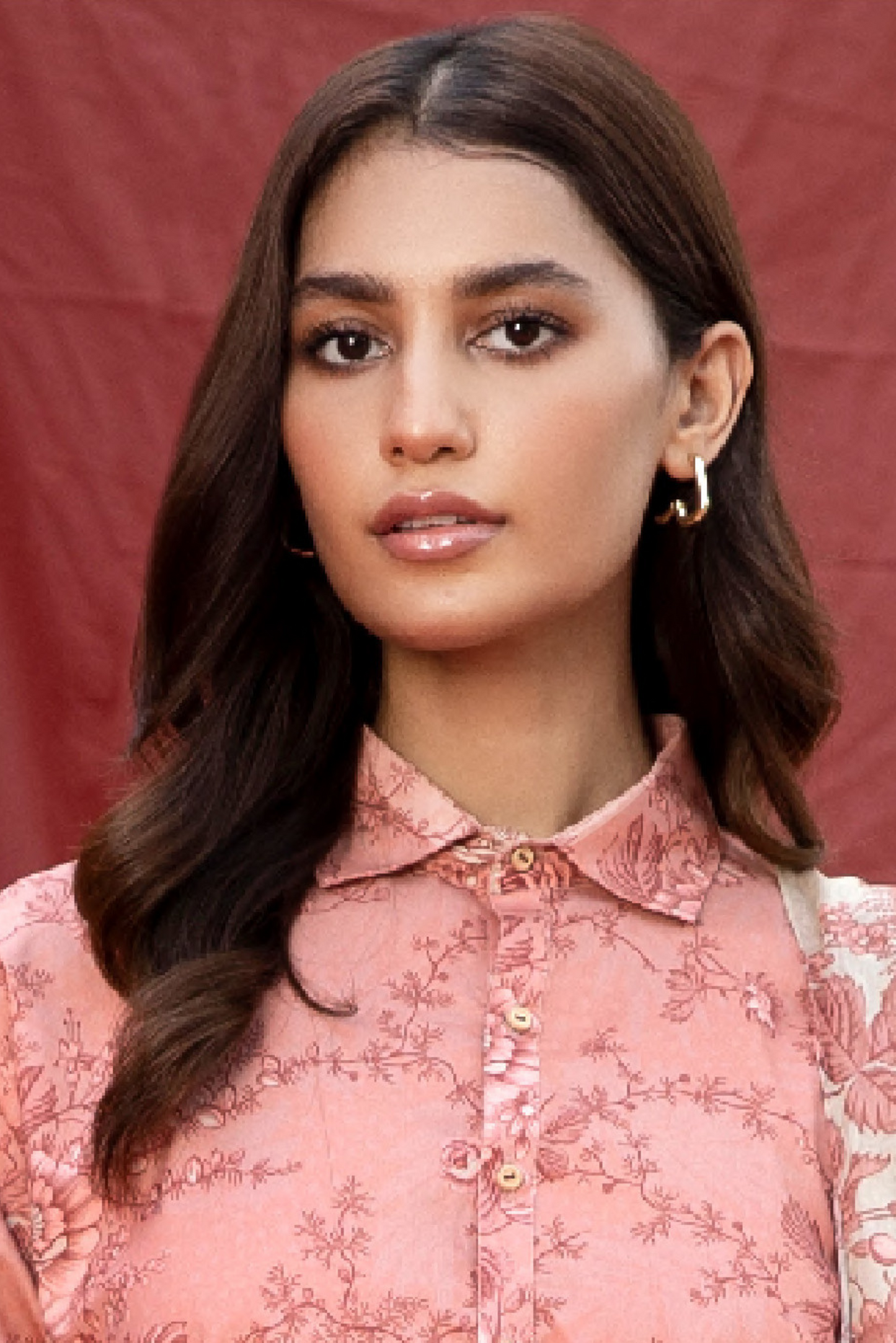 3 Pieces - Sapphire Unstitched Baby Pink Printed Lawn Suit