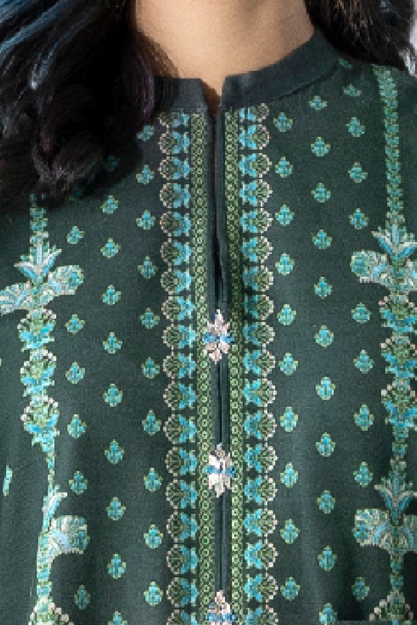 3 Pieces - Sapphire Unstitched Zinc Printed Lawn Suit