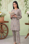 2 Piece- Sohni Dharti Unstitched Peach Ladies Lawn Suit