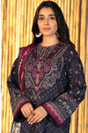 3 Pieces - Sapphire Unstitched Navy Blue Printed Lawn Suit
