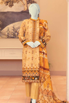3 Pieces - Murashee Unstitched Pale Yellow Printed Lawn Suit