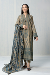 3 Pieces - Sapphire Unstitched Camel Printed Lawn Suit
