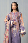 3 Pieces - Sapphire Unstitched Light Purple Printed Lawn Suit