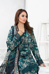 3 Piece - Mahi Unstitched Navy Ladies Transliminor Magic Print Lawn Suit