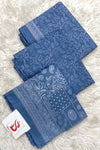 3 Pieces - Bin Saeed Unstitched Sky Blue Ladies Lawn Suit