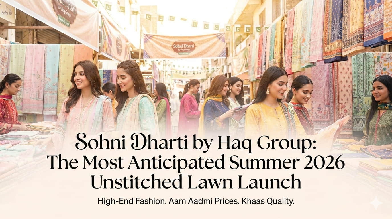 Sohni Dharti by Marooj: The Most Anticipated & Amazing Summer Trends 2026 Unstitched Lawn Launch