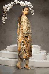 3 Piece - Mahi Unstitched Skin Ladies Transliminor Magic Print Lawn Suit