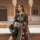 3 Pieces - Marooj Unstitched Black BanaDora Linen Suit