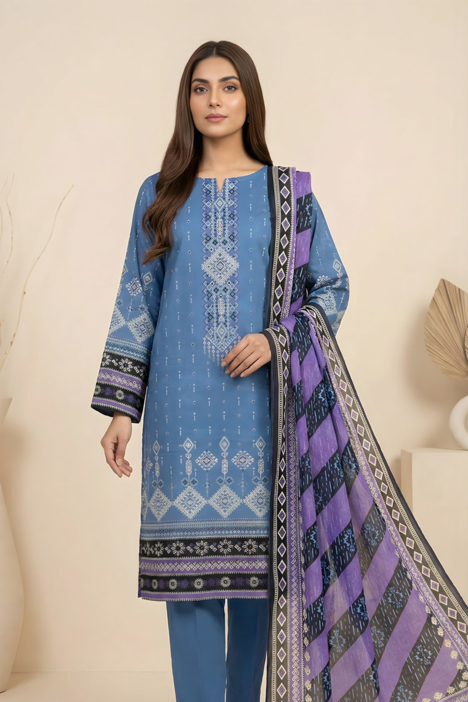 Marooj Transliminor Magic Print Lawn Vol.30