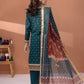 3 Pieces - Regalia Unstitched Zinc Fancy Zari Dupatta Printed Shirt Lawn Suit