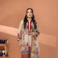 3 Pieces - Regalia Unstitched Skin Fancy Zari Dupatta Printed Shirt Lawn Suit