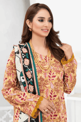 3 Piece - Mahi Unstitched Pace Ladies Print Lawn Suit
