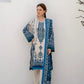 3 Pieces - Marooj Unstitched Off White BanaDora Linen Suit