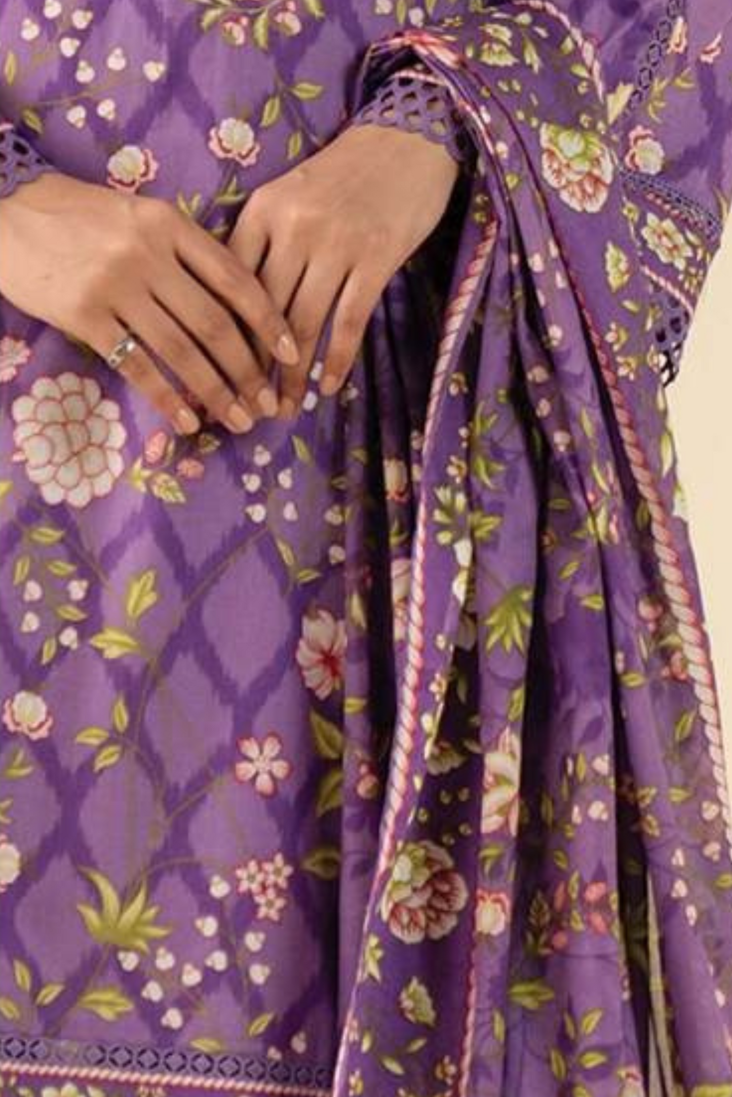 3 Pieces - Beyond East Unstitched Falsa Printed Lawn Suit