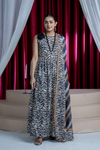3 Pieces - B&C Unstitched Off White Printed Lawn Suit