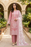 3 Pieces - Sohni Dharti Unstitched T Pink Colour Premium Print Lawn Suit  Rs.2,850.00 PKR