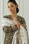 3 Pieces - Orient Unstitched Black  Printed Lawn Suit