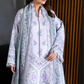 3 Pieces - NAQSH Unstitched Light Purple Ladies Lawn Suit