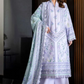 3 Pieces - NAQSH Unstitched Light Purple Ladies Lawn Suit