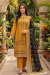 3 Pieces - Sohni Dharti Unstitched Mustard Colour Premium Print Lawn Suit