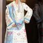 3 Pieces - NAQSH Unstitched Off-White Ladies Lawn Suit