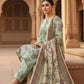 3 Pieces - Marooj Unstitched Sea Green BanaDora Linen Suit