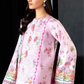 3 Pieces - NAQSH Unstitched Baby Pink Ladies Lawn Suit