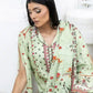3 Piece - Marooj Unstitched Pista BanaDora Linen Suit