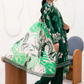 3 Pieces - Yakeen By Asifa Unstitched Green Ladies Lawn Suit
