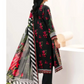 3 Pieces - Yakeen By Asifa Unstitched Black Ladies Lawn Suit