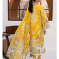 3 Pieces - Yakeen By Asifa Unstitched  Yellow Ladies Lawn Suit